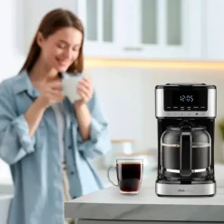 Cafetera de Goteo Ufesa Táctil Programable 14 Tazas Acero Inox ARICCIA14