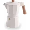 Cafetera Express Lacor Trento 6 Tazas Blanca 62096