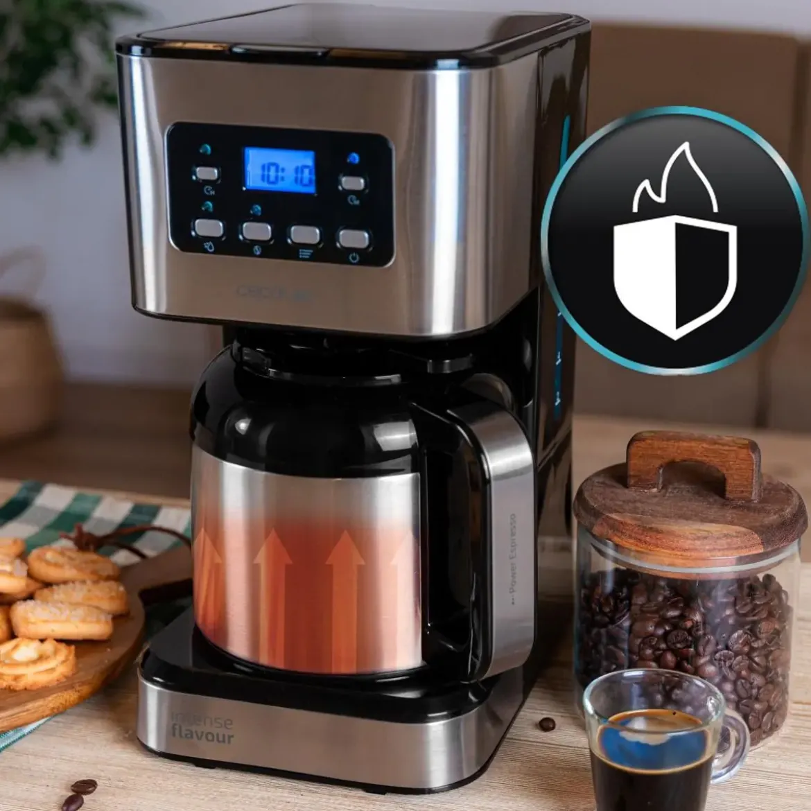 Cafetera Goteo Cecotec Coffee 66 Drop & Thermo Time 00274