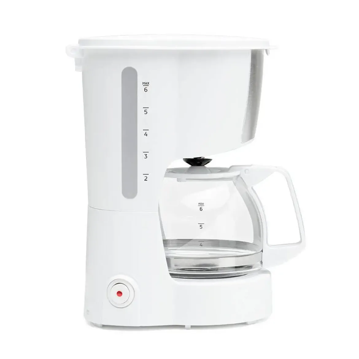 Cafetera Goteo Orbegozo 4-6 Tazas Blanca 600W CG4106