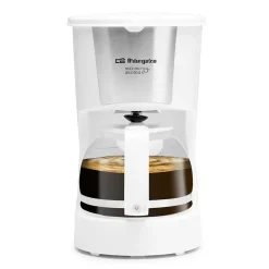 Cafetera Goteo Orbegozo 4-6 Tazas Blanca 600W CG4106