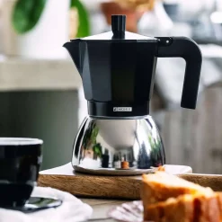 Cafetera Inducción 9 Tazas Negro MONIX M863009