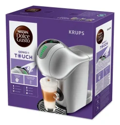 Cafetera KRUPS Genio S Touch Plata KP440ECL
