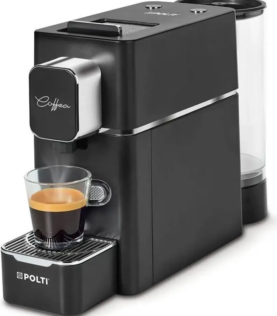 Cafetera Monodosis Polti Coffea S15B Negra PCEU0122