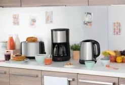 Cafetera MOULINEX Goteo Negra Inoxiable 15 TazasFG370811