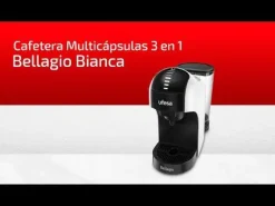 Cafetera Multicápsulas Ufesa BELLAGIO 1400W 15 Bares 3 en 1
