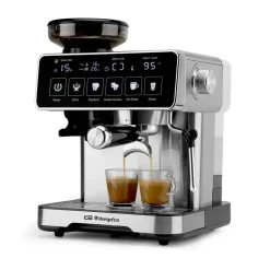 Cafetera Orbegozo Semiautomática 20 Bares con Molinillo Integrado EX8000