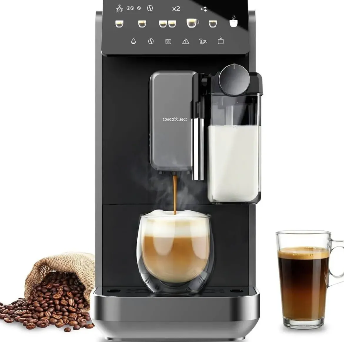 Cafetera Superautomática CECOTEC Cremmaet Lungo Latte A01_EU01_102810
