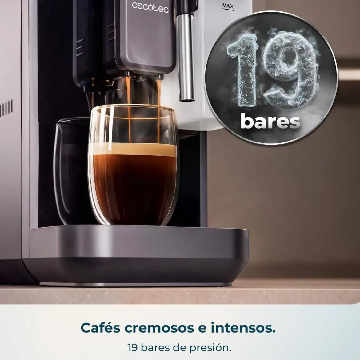Cafetera Superautomática CECOTEC Cremmaet Lungo Latte A01_EU01_102810