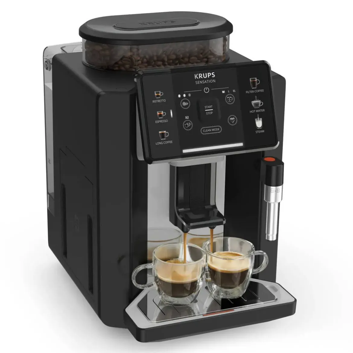 Cafetera Superautomática Sensation Nube Café en Grano KRUPS EA910A10