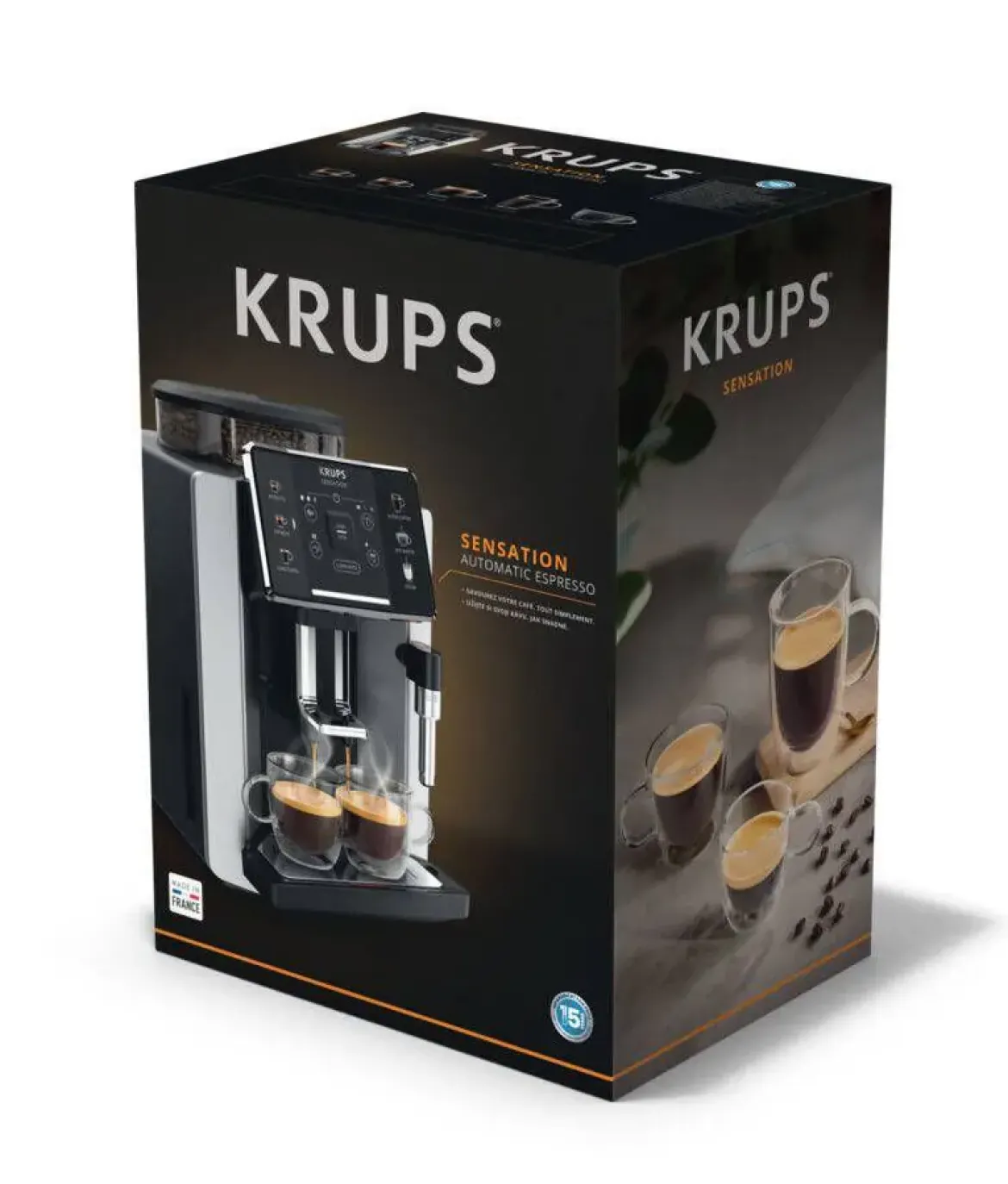 Cafetera Superautomática Sensation Nube Café en Grano KRUPS EA910A10