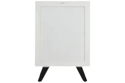 Cajonera Blanca de Madera de Mango con Patas de Metal MB-206321