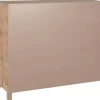Cajonera de Abeto y Metal Natural con 16 Cajones MB-208465