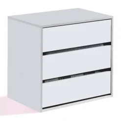 Cajonera de Armario de color Blanco con 3 Cajones ARC ARC6030