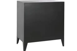 Cajonera Metálica de 4 Cajones Color Negro MB-209230