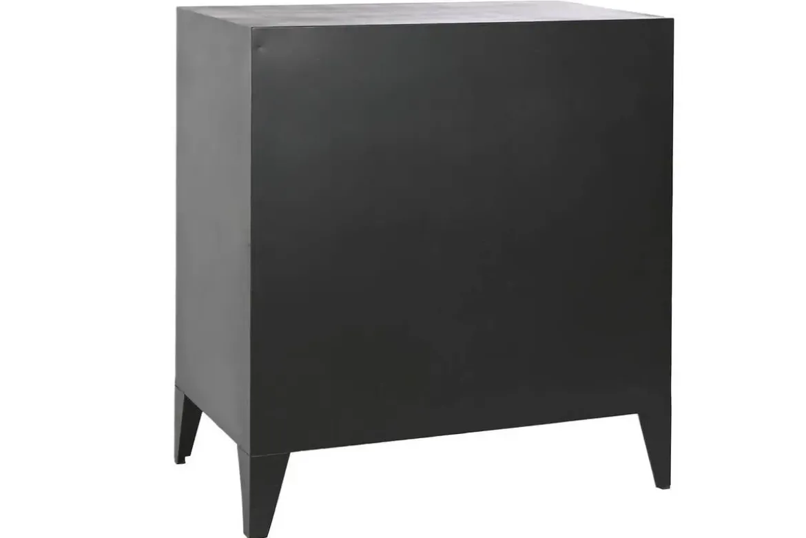 Cajonera Metálica de 4 Cajones Color Negro MB-209230