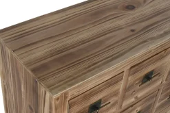 Cajonera Oriental de Madera Abeto con 6 Cajones Natural MB-214488