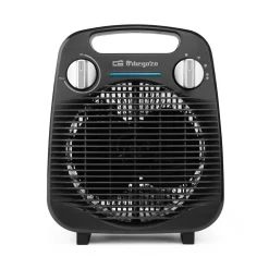 Calefactor Eléctrico Vertical 2000W Negro ORBEGOZO FH5141