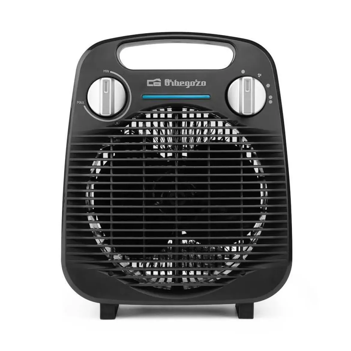 Calefactor Eléctrico Vertical 2000W Negro ORBEGOZO FH5141