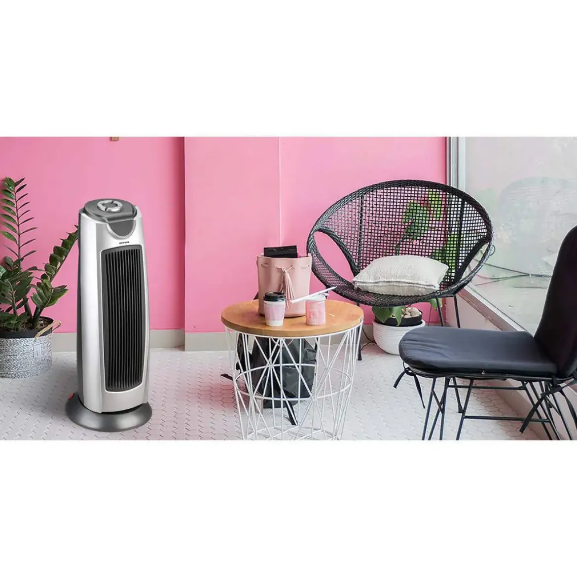 Calefactor Ventilador Cerámico Infiniton 2000W 2 niveles HS2067PTC
