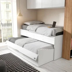 Cama Compacta Juvenil con 2 Cajones ADAPT Serie 1 STUDY+CONFORT