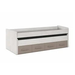 Cama doble ARES PLUS con 2 cajones en la parte inferior del mueble 1S7432Y