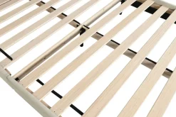 Cama Tapizada con Cabecero Acolchado en Poliéster MB-222041
