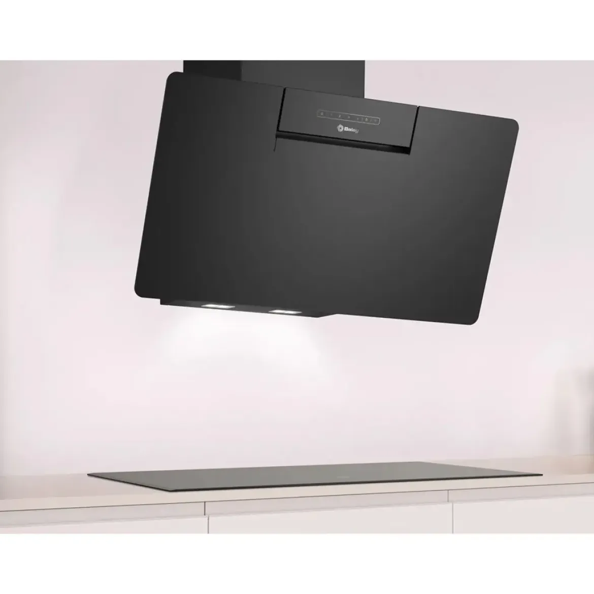 Campana Balay Inclinada Cristal Negro 80cm 768m3/h 3BC587GNH