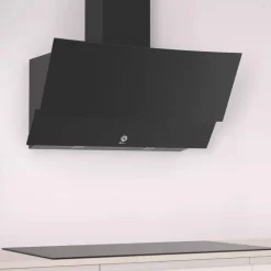 Campana 80 cm Decorativa Inclinada de Cristal 3 Niveles de Extracción 629 M3/H BALAY 3BC585GN