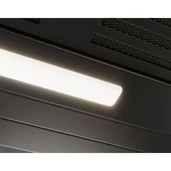 Campana Decorativa AEG 90cm Inclinada Cristal Negro A+ SilenceTech GV77D91SB
