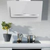 Campana Decorativa Inclinada 90 cm Cristal Blanco INFINITON CMPTRALWT90U