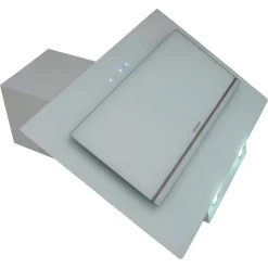 Campana Decorativa Inclinada 90 cm Cristal Blanco INFINITON CMPTRALWT90U