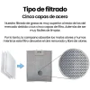 Campana Decorativa Infiniton Cristal Negro 60 cm A++ CMPTRALN68R
