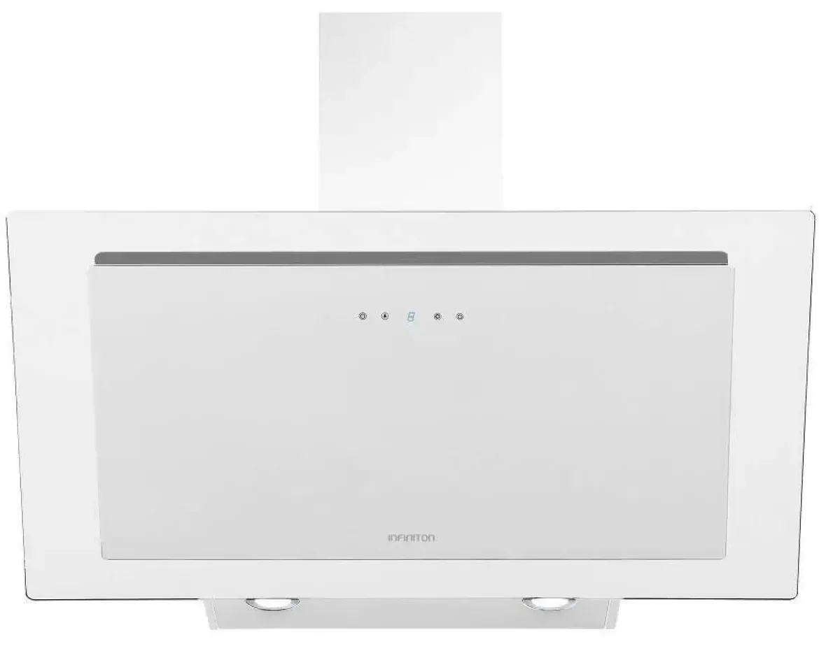 Campana Extractora INFINITON Perimetral 90 cm Cristal Blanco CMPTRAL-BL94