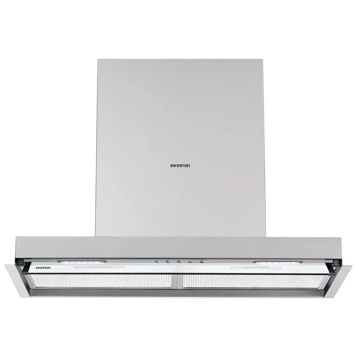 Campana Extractora Infiniton 70cm 600m3/h Inox Integrable CMPGA7035