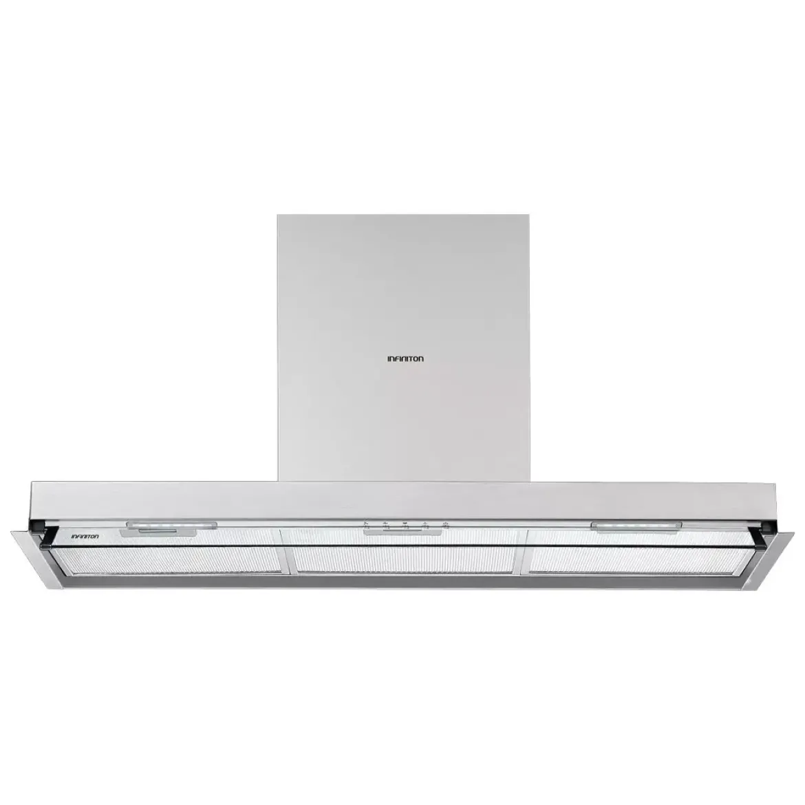 Campana Extractora Infiniton 90cm 600m3/h Inox Integrable LED CMPGA9035