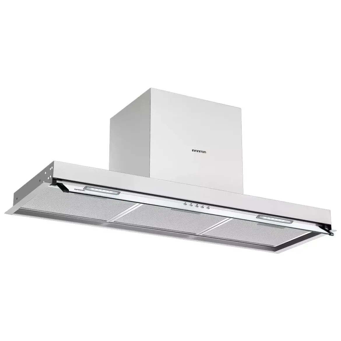 Campana Extractora Infiniton 90cm 600m3/h Inox Integrable LED CMPGA9035