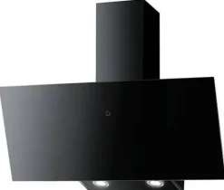 Campana Mepamsa Inclinada 90cm Cristal Negro A 3300567496