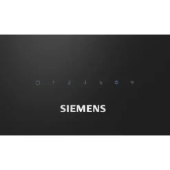 Campana Pared Inclinada Cristal Negro SIEMENS 80cm A+ LC87KFN60