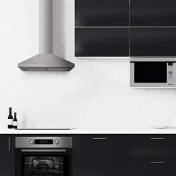 Campana Piramidal de Pared Acero Inoxidable 60 cm INFINITON CMPP61X