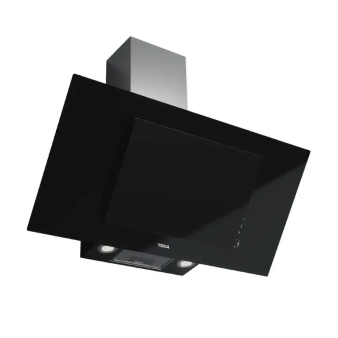 Campana Teka Inclinada Cristal Negro 90cm DVT 98660 TBS BK 112930043