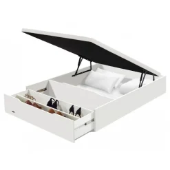 Canapé Abatible con Zapatero Madera 25 FLEX de 150x190 cm