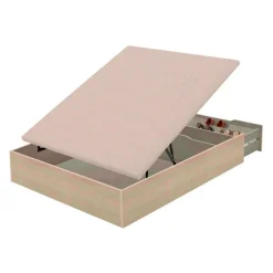 Canapé Abatible con Zapatero Madera 25 FLEX Natural de 150x190 cm