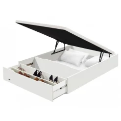 Canapé Abatible con Zapatero Madera 25 FLEX de 135x190 cm
