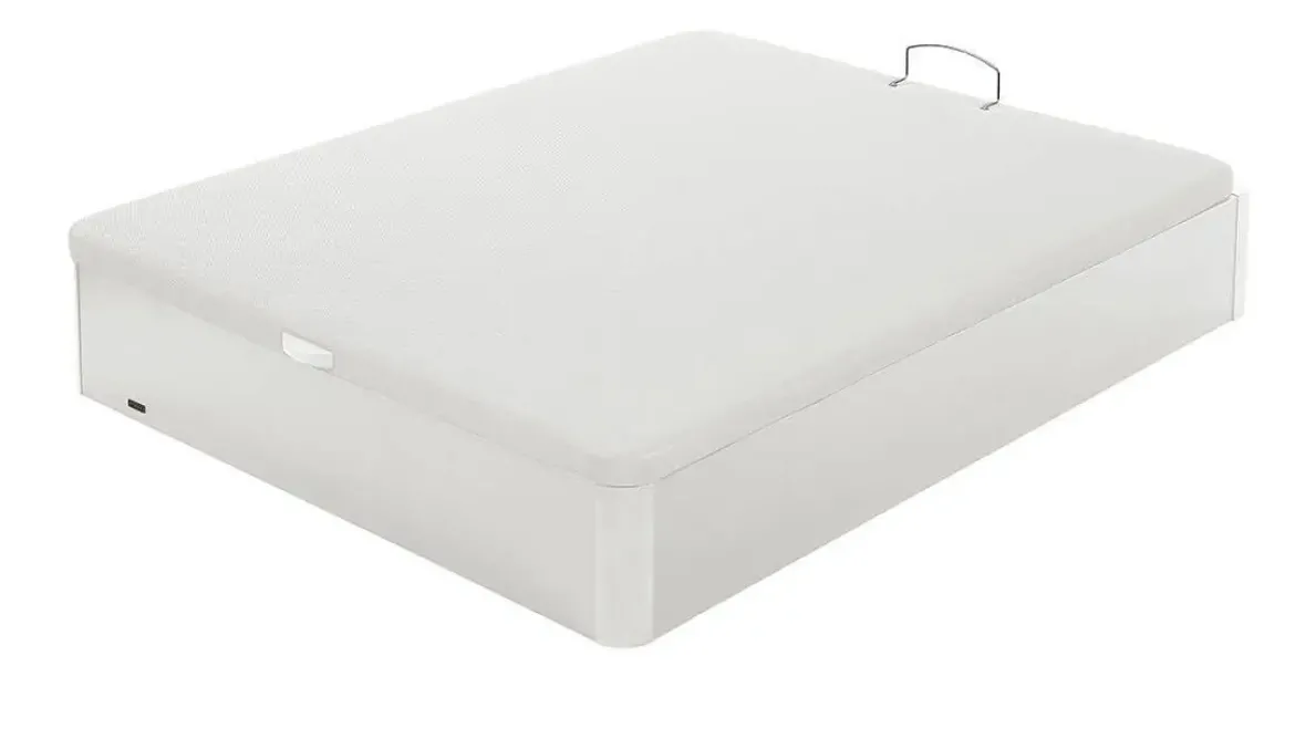 Canapé Abatible Madera 19 FLEX Blanco de 150x190 cm