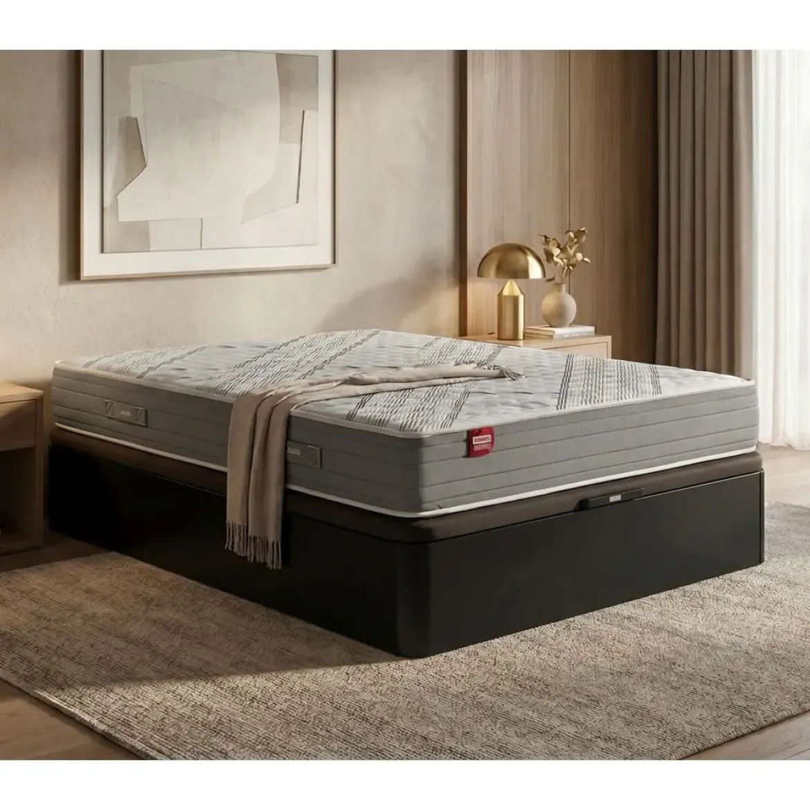 Canapé Abatible Naturbox 2.0Wengue 150x200 PIKOLIN AP11536