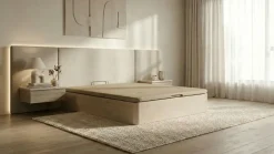 Canapé Abatible 150x190 cm con Tapa 3D KRAFT CM-0110