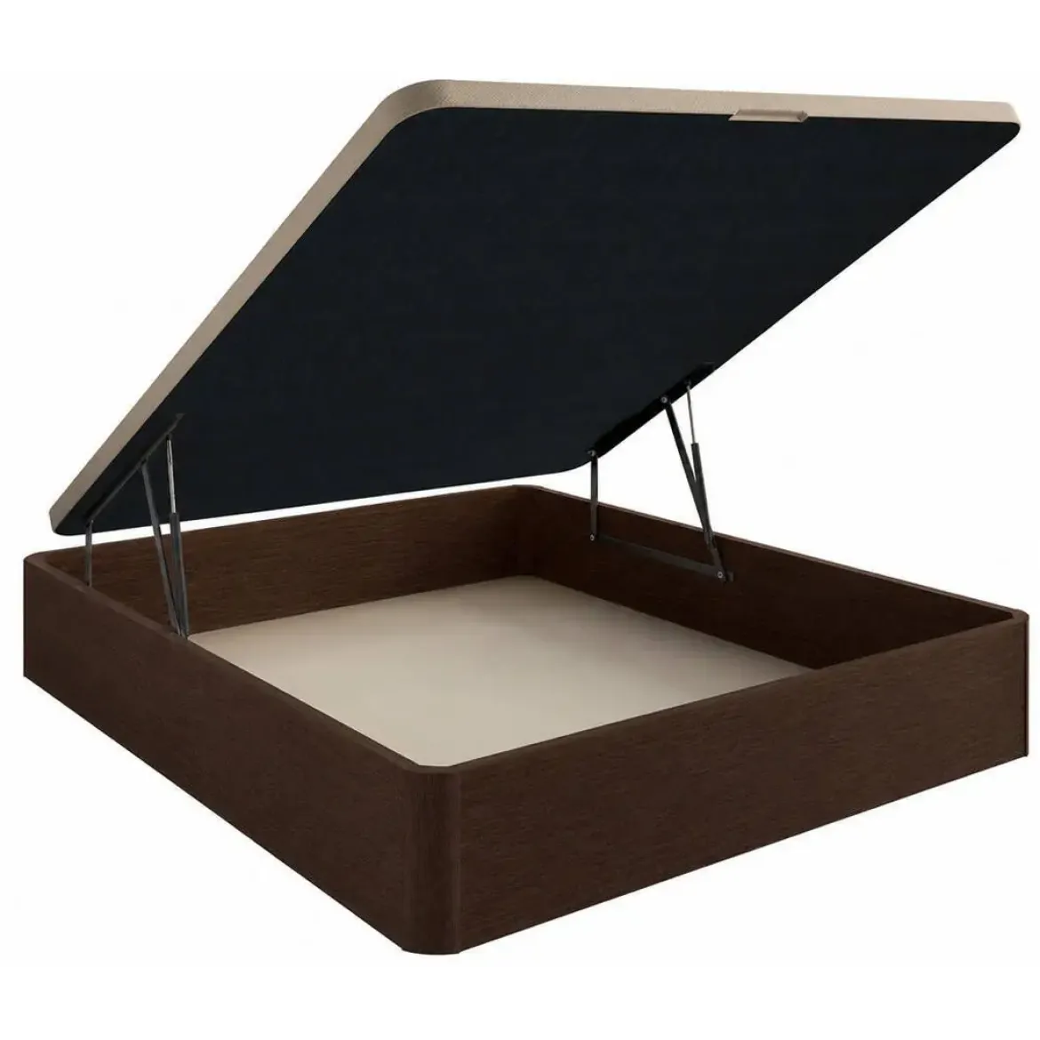 Canapé Abatible 90x190 cm de Gran Capacidad con Tapa 3D SIL 30 mm