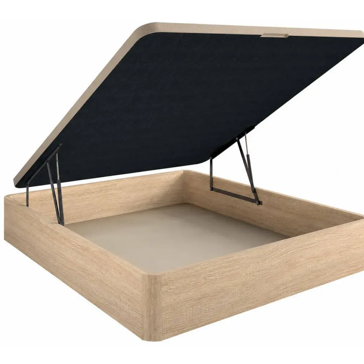 Canapé Abatible 105x190 cm de Gran Capacidad con Tapa 3D SIL 30 mm