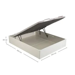 Canapé Pikolin Abatible color Blanco de 180x190 DESIGN AP11827